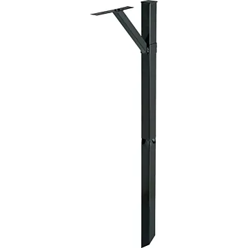 Gibraltar Mailboxes SDPK0000 Mailbox Post Kit, 20.8 in L, 6 in W, 59.9 in H, Steel, Galvanized