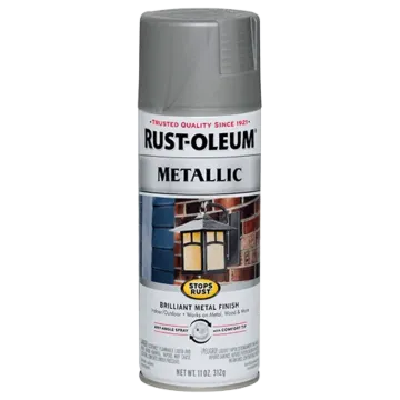 Rust-Oleum Stops Rust Spray Paint (Metallic - Matte Nickel) 11 oz