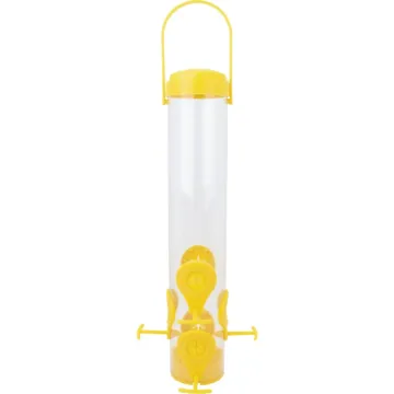 Perky-Pet Nyjer Seed Finch Thistle Feeder (Yellow) 1.5 lb Capacity