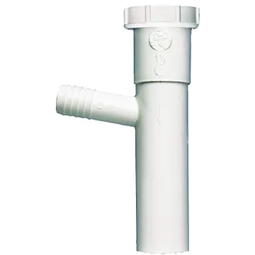 Plumb Pak 5/8 In. OD x 1-1/2 In. Inlet x 8 Inl L. Plastic Dishwasher Tailpiece
