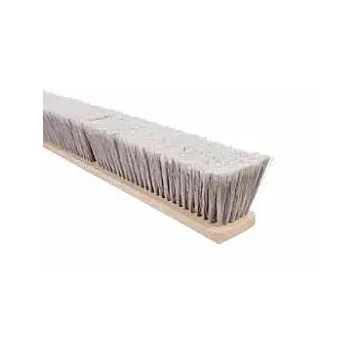 Magnolia Brush 18" Truck Washing-Flag. Plas Staple Set In Foam Plastic Block With Two Threaded Handle Holes.