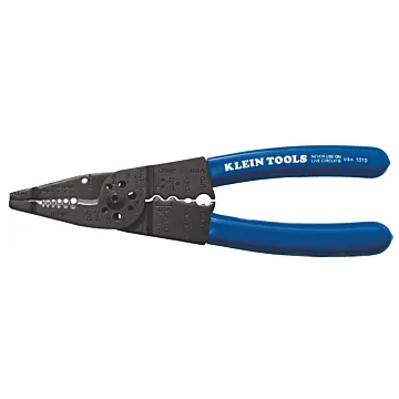 Klein Tools Long Nose Multi Tool Wire Stripper, Wire Cutters, Crimping Tool