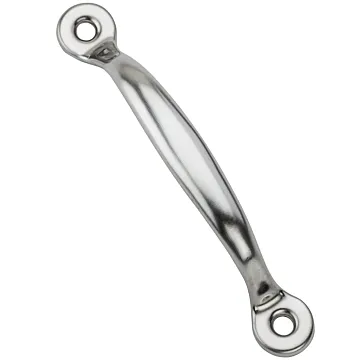National Hardware N117-727 Door Pull, 4-3/4 in H, Stainless Steel