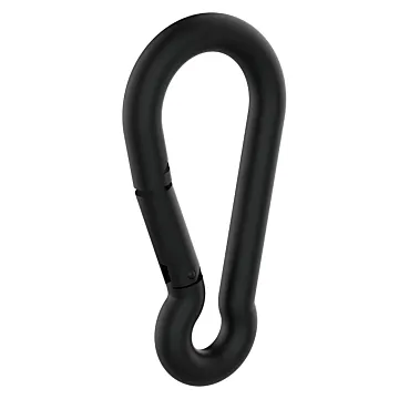 National Hardware N820-111 Interlocking Spring Snap, 5/16 x 2-3/8 in, 300 lb Working Load, Steel, Storm Shine