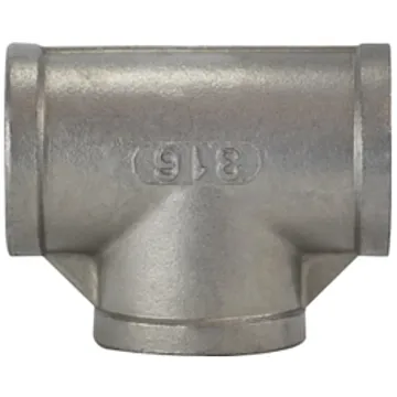 Trenton Anderson Metals 62251B Pipe Tee, 1/4 in, Threaded, 304 Stainless Steel, 150 psi Pressure