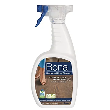 Bona WM700051171 Hardwood Floor Cleaner, 32 oz, Liquid, Mild, Light Blue