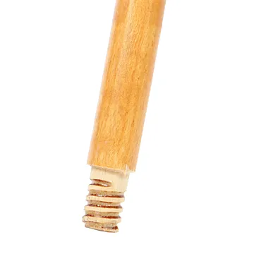 Magnolia Brush 120 in Long 1-1/8 in Plain Wood Handle with Tapered Tip