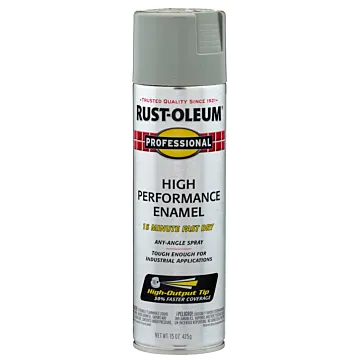 Rust-Oleum Professional High Performance Enamel Spray (Gloss - Stainless Steel) 14 oz