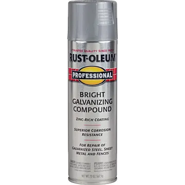 Rust-Oleum Professional Galvanizing Compound Spray Paint (Gray) 15 oz