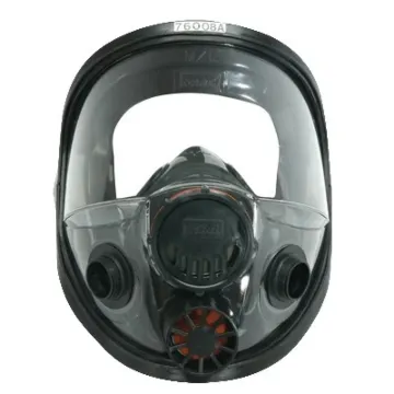 Honeywell 760008A M/S Silicone BlackFull Mask Respirator