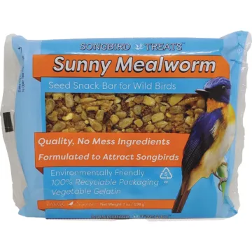 Wildlife Sciences Sunny Mealworm Seed Snack Bar - 7 oz