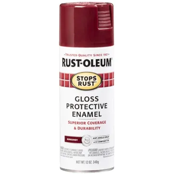 Rust-Oleum Stops Rust Protective Enamel Spray (Gloss - Burgundy) 12 oz