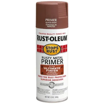 Rust-Oleum Stops Rust Rusty Metal Primer Spray (Brown) 12 oz
