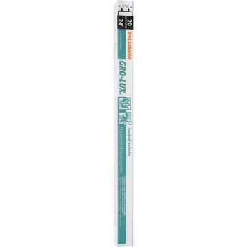 Sylvania 22029 Fluorescent Bulb, 20 W, T12 Lamp, Medium G13 Lamp Base, 480 Lumens, 9000 hr Average Life