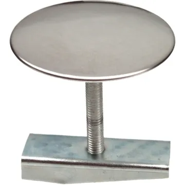 Danco 80830 Sink Hole Cover, 1-3/4 in Dia, Plastic/Stainless Steel