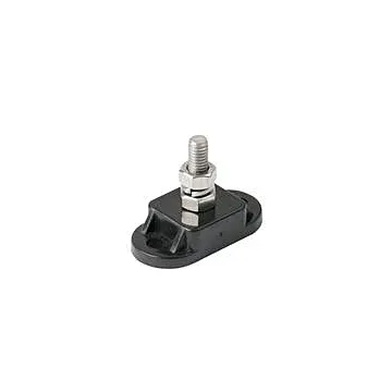 Junction Block 1/4" Black 12V
