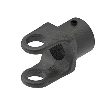 Weasler 12 Series 1-1/4" Round Bore Yoke, With Set Screw and Keyway