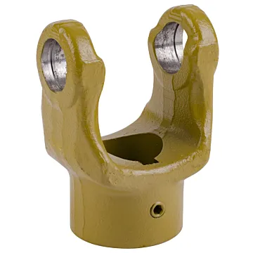 Weasler 4 Series 1-1/2" Round Bore Yoke, With Set Screw and Keyway
