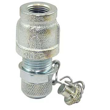 Lincoln Industrial 1/4 in 11 mm 0.965 in 6-Point Filter Socket Assembly
