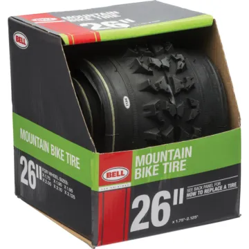 Bell Sports 26 in x 2-1/8 in Traction Mountain Bike Tire with Flat Defense