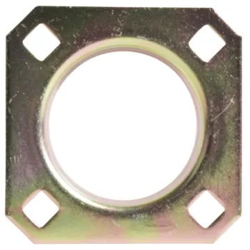 Manitou Manufacturing 1-1/2 in 1-9/16 in 4-3/4 in Square Steel 4-Hole Flangette