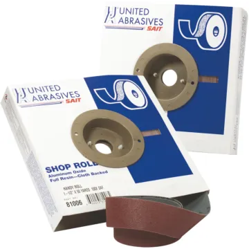 United Abrasives  81215 EA-F Industrial Roll , 1" x 50 yards, 120 Grit, 1-Pack