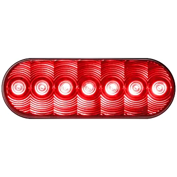 Peterson 16 V LED Red Oval Stop/Turn/Tail Light
