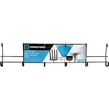 Crawford CMLH-6 Handle Hanger, Metal, Black