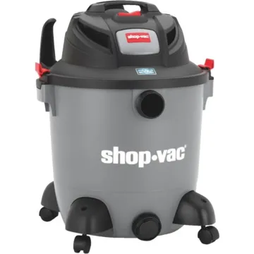 Shop Vac Shop-Vac 8251205 Wet/Dry Vacuum, 12 gal Vacuum, 140 cfm Air, Cartridge, Disposable Filter, 5.5 hp, 120 VAC