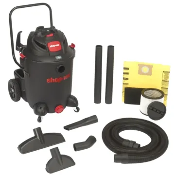 Shop Vac Shop-Vac 8251405 Wet/Dry Vacuum, 14 gal Vacuum, Cartridge Filter, 6.5 hp, Black Housing
