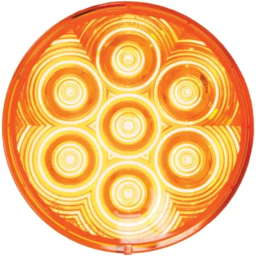 Peterson Lumen X PL3 Round Front & Rear Turn Signal (Amber) 4 in.