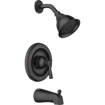 Moen Banbury Posi-Temp 1-Handle Lever Tub and Shower Faucet (Matte Black)