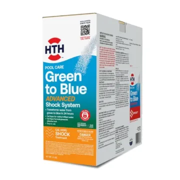 HTH ™ 52038 7.2 lb Bag Pool Care Green to Blue Shock System