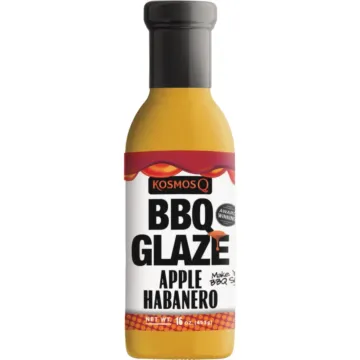 Kosmos Q Apple Habanero BBQ Glaze - 16 oz