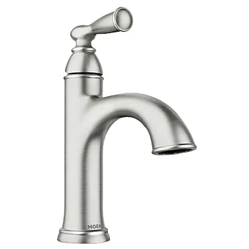Moen Spot Resist One-Handle High Arc Bathroom Faucet (Brushed Nickel)