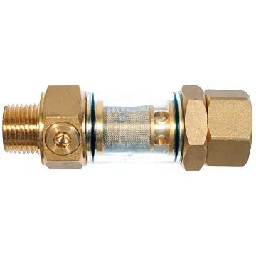 . For general purpose pressure washer use Brass 3/4 in Pressure Washer Inlet Filter