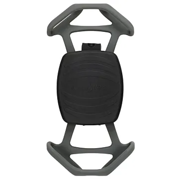 Nite Ize Wraptor WPT-09-R3 Rotating Smart Phone-Mount, Gray, Bar Mounting