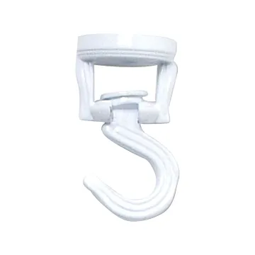 Swag Hook Swivel 3-9/16" White