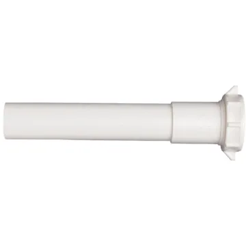 Do it Best 1-1/4 In. x 12 In. White Plastic Extension Tube