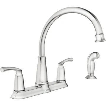 Moen Two-Handle High Arc Kitchen Faucet (Chrome)