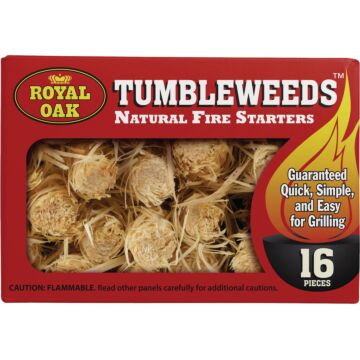 ROYAL OAK Tumbleweeds All Natural Odorless Fire Starter (16pk)
