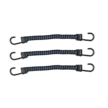 SuperBungee 8 in. Bungee Strap - 3pk