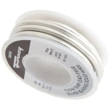Forney 38050 Solder, 4 oz, Solid, Gray, 430 deg F Melting Point