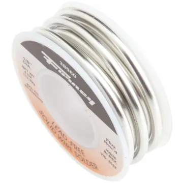 Forney 38060 Solder, 4 oz, Solid, Gray, 464 deg F Melting Point