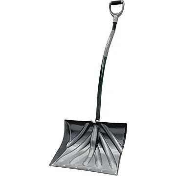 Vulcan Poly Snow Shovel w/ Sleeve & Steel Handle