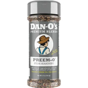 Dan-O's Preem-O Steak Seasoning - 3.4 oz