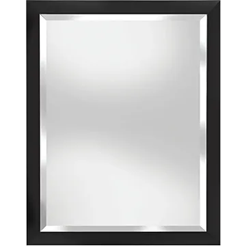 Renin 200359 Angels Pathway Framed Mirror, 28 in W, 22 in H, Rectangular, Espresso Frame