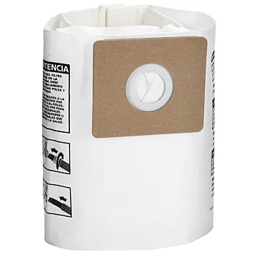 Shop Vac Shop-Vac 9066833 Filter Bag, 2 to 2.5 gal Capacity, 11-1/2" L, 7" W
