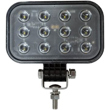 Peterson Pedestal Rectangular Work Light w/ Stripped Leads (White) 3 in. x 5 in.