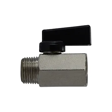 1/8 ECONOMY MXF CHROME PLATE MINI VALVE